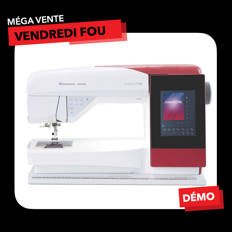 Husqvarna Viking Brilliance 75Q Démonstrateur