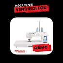 Démonstrateur en vente spécial machine à coudre et à courtepointe Brother BQ3100 pour le vendredi fou chez Montcalm.