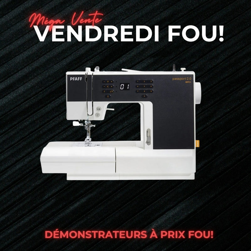 Machine à coudre Pfaff Passport 2.0 - Démonstrateur